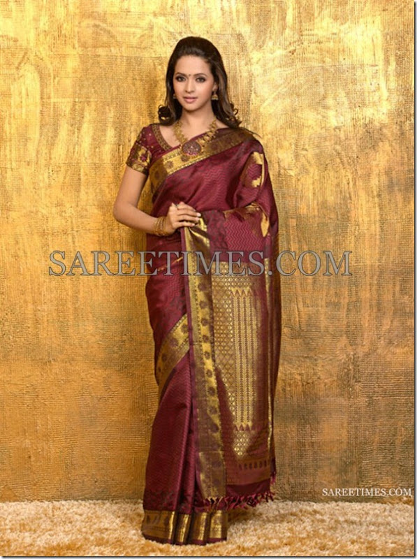 Bhavana Beautiful Saree Photoshoot Photos Bhavana Beautiful Saree Photoshoot Photos