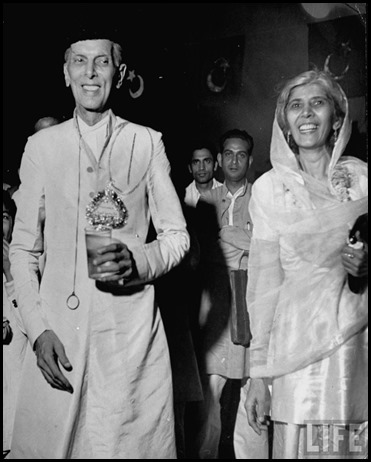 Mohammed Ali Jinnah with His Sister Fatima