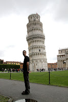 Holding up the tower with my bad posture