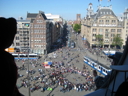 View of the square from Madame Tussaud's