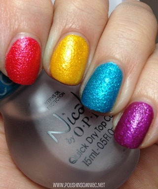 OPI Beach Sandies Mini Laquers from Brazil by OPI