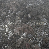 Hot rocks on Gamalama (Daniel Quinn, February 2010)