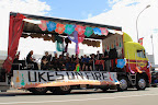 The Ukes on Fire group practices on Wednesday nights by our place, so we get to enjoy their music sometimes.