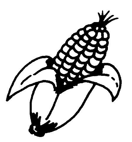 Dibujo de elote para iluminar - Imagui