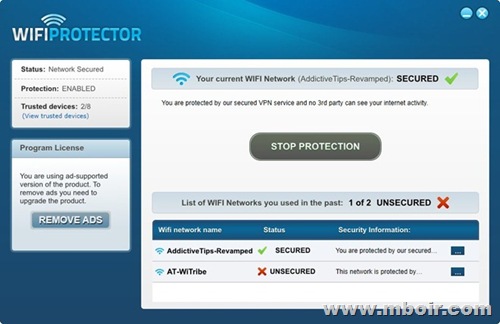 Wifi Protector - mboir