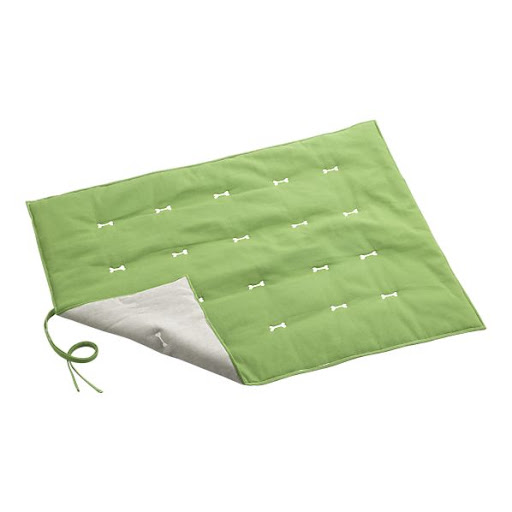 The dog bed might be too big for the car, but this fold-up dog blanket is a good replacement. (crateandbarrel.com) The dog bed might be too big for the car, but this fold-up dog blanket is a good replacement. (crateandbarrel.com)