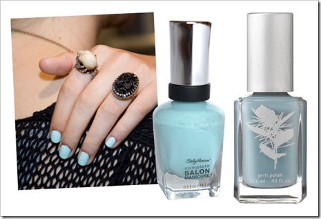 Nail Polish Trends 2011 - Blues