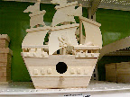 Arg! We just thought this pirate ship was cute.