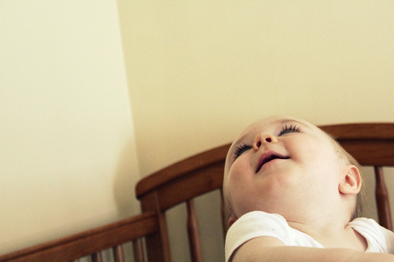 look up