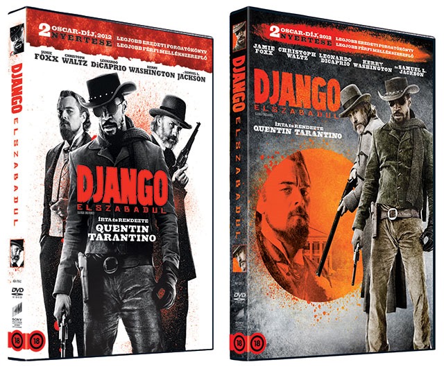 Django elszabadul DVD-k