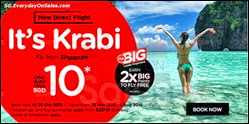 AirAsia Direct Flight to Krabi 2013 Promotion Singapore Deals Offer Shopping EverydayOnSales