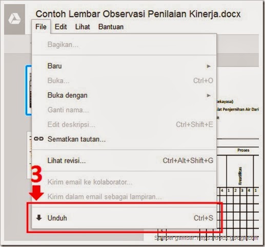 Klik Menu Unduh Klik Menu Unduh