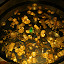 Emerald and gold decoration frequently usd by Shamans.