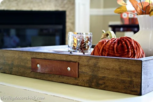 decorating the coffee table