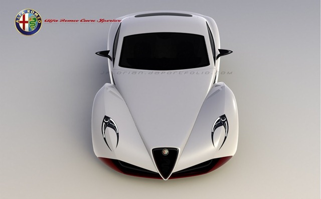 New Alfa Romeo 6C With Cuore Sportivo Design Concept
