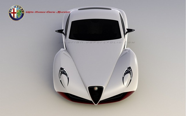 New Alfa Romeo 6C With Cuore Sportivo Design Concept New Alfa Romeo 6C With Cuore Sportivo Design Concept