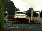 The 2nd day in Milford Sound, a on cruise free buffet to go.