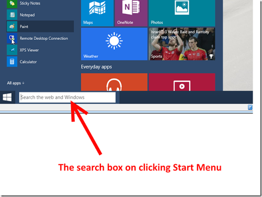 where is search box for windows 10 where is search box for windows 10