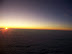 Sunset from the Airplane
