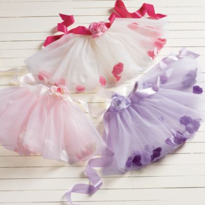 These tutus are the perfect combination of satin and tulle