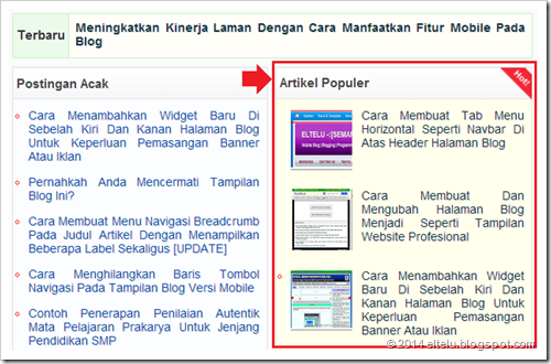 Widget Yang Terpasang Pada Laman Blog Eltelu Widget Yang Terpasang Pada Laman Blog Eltelu