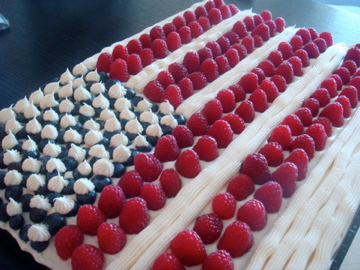 Flag Cake
