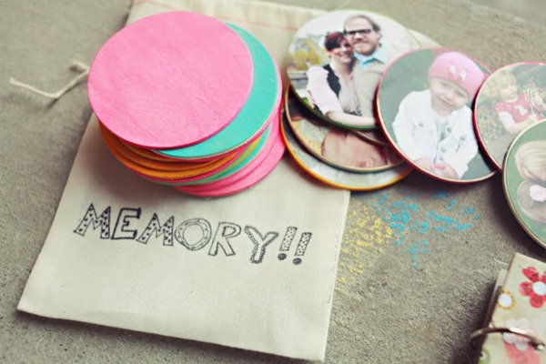 memory game with family photos by elizabeth kartchner