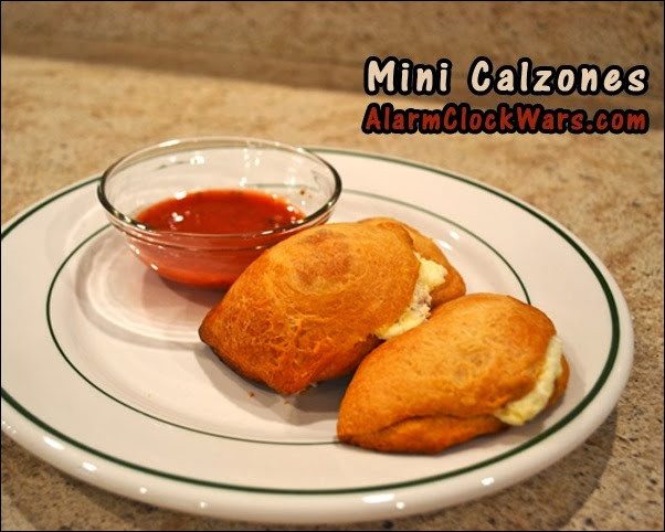 mini calzones