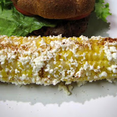 Cuban Grilled Corn With Cotija Cheese
