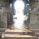 North entrance of the mandapa is flanked by two goddesses on either side. There is a ekmukhi lingam inside the mandapa.