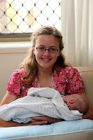 Amy with Oscar