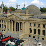 Berlin, MiniLand - that's Merkel and Obama on the red carpet