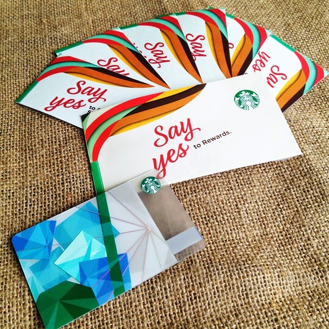 Starbucks Say Yes To Rewards Vouchers