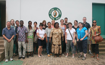 'Visiting the Kuapa Kokoo Cocoa Coop outside of Kumasi' Photo by Sandra Vu