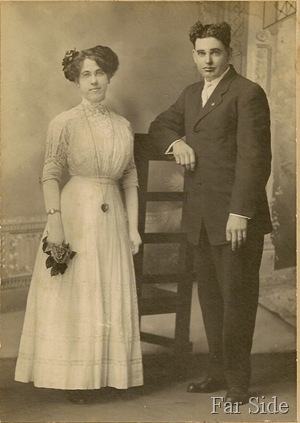 June 29 1911 Frank and Mae nee Abbott Lemon June 29 1911 Frank and Mae nee Abbott Lemon