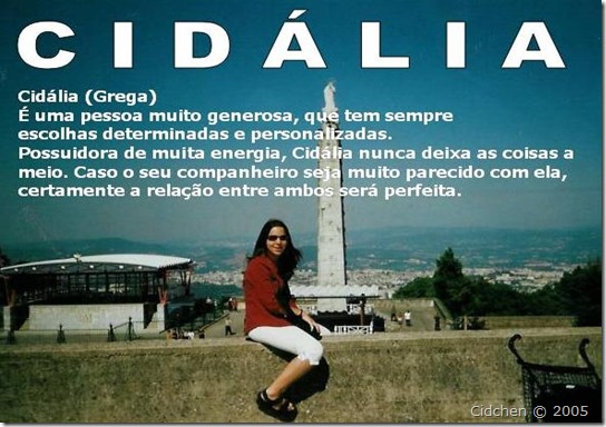 Significado de Cidlia Significado de Cidlia
