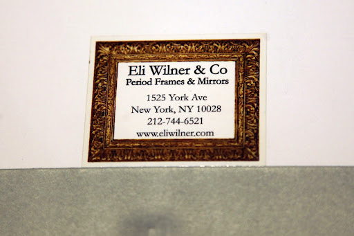No wonder, Franny!  The back says it's from Eli Wilner & Co.  He must have gifted it to Martha when he presented her with an award at the Olana Partnership!  How interesting!