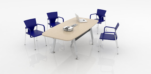 MESA FORMA DE BOTE