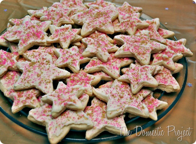 Star Soft Sugar Cookies - The Domestic Project