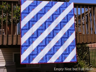 Log Cabin Quilt 001