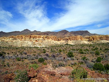 From Route 66 towards Oatman