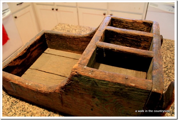 antique tool box