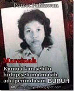 foto Kasus terbunuhnya Marsinah pejuanga kaum buruh