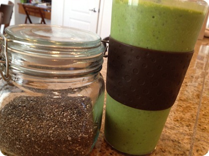 Green smoothie How to use Chia Seeds
