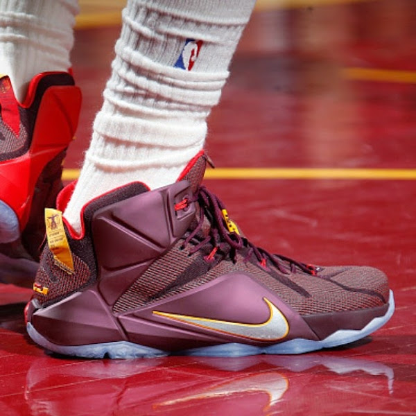 King James Debuts New Cavs PE and Men8217s Double Helix LeBron 128217s