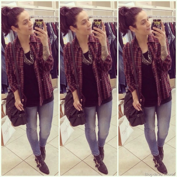 look jeans, bota e camisa de flanela (2) look jeans, bota e camisa de flanela (2)