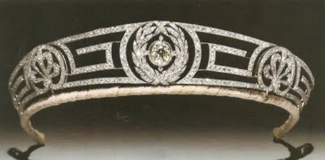 Greek Key Tiara