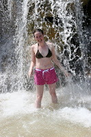 Kristy at Dunn's River falls