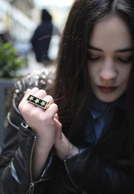 Star Duster Ring, £18, Ease the Squeeze Star Duster Ring, £18, Ease the Squeeze
