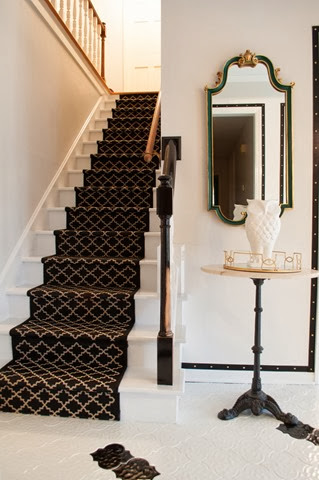 DIY stair runner DIY stair runner